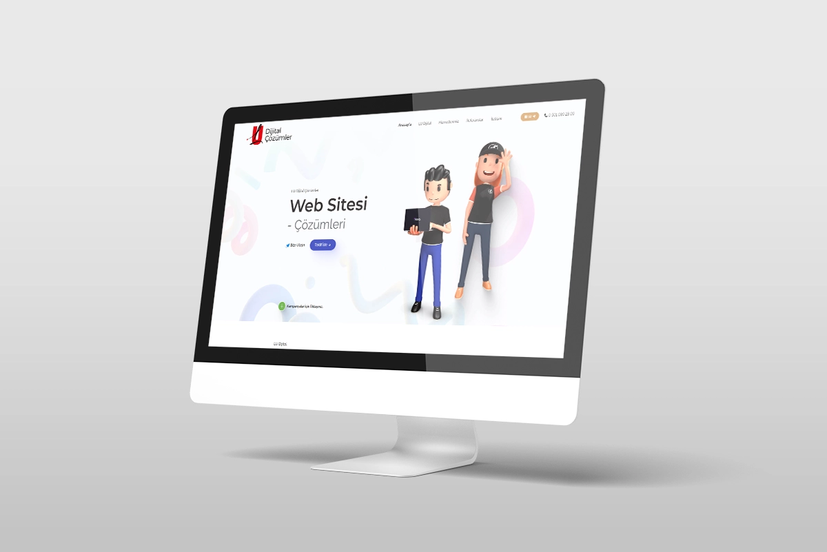 LU Dijital Çözümler Web Sitesi